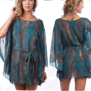 Bellissima Swimwear multicolor Blue Beach Cover-Up.